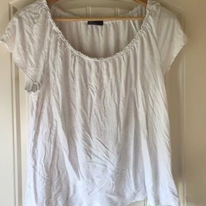 White Gap blouse